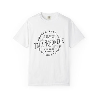 Hardy I'm A Redneck Tee - Sunlit Funlit Country Music Tees